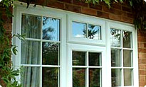 Georgian UPVC window